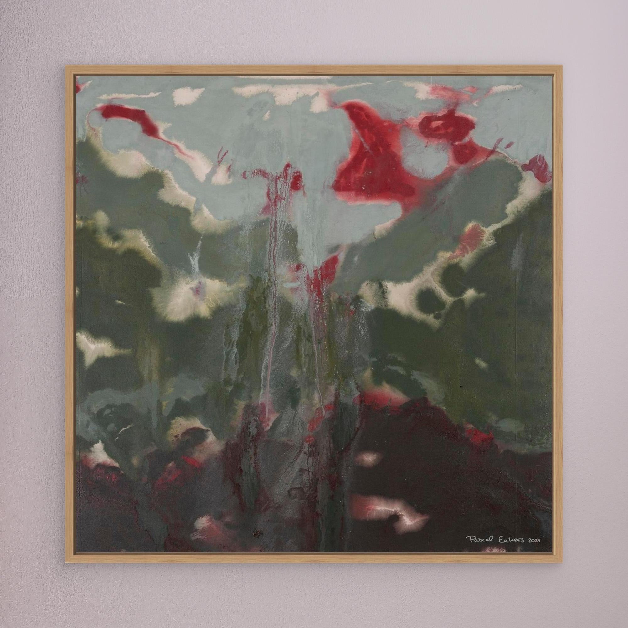 Limited edition print Below Water, wood