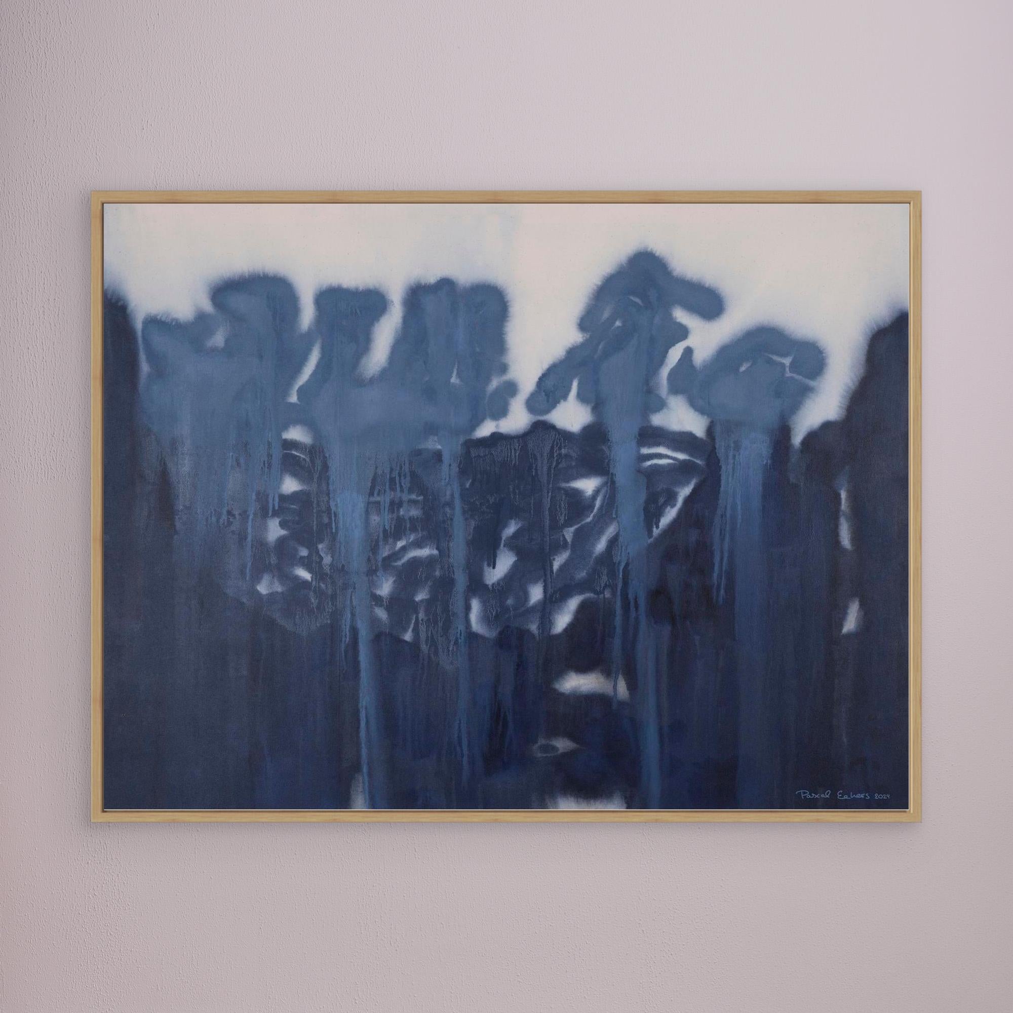 Limited edition print Churfirsten, wood